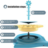 DS BS Kids Pottery Wheel Kit-Blue