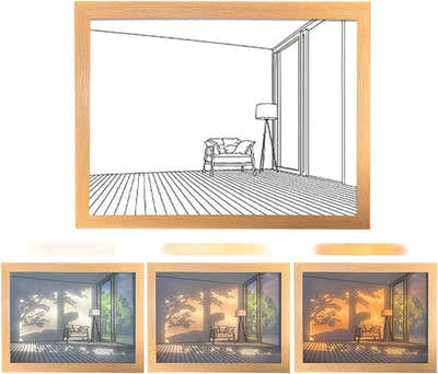 DS BS Lighting Painting Decoration 3 Colors- Room