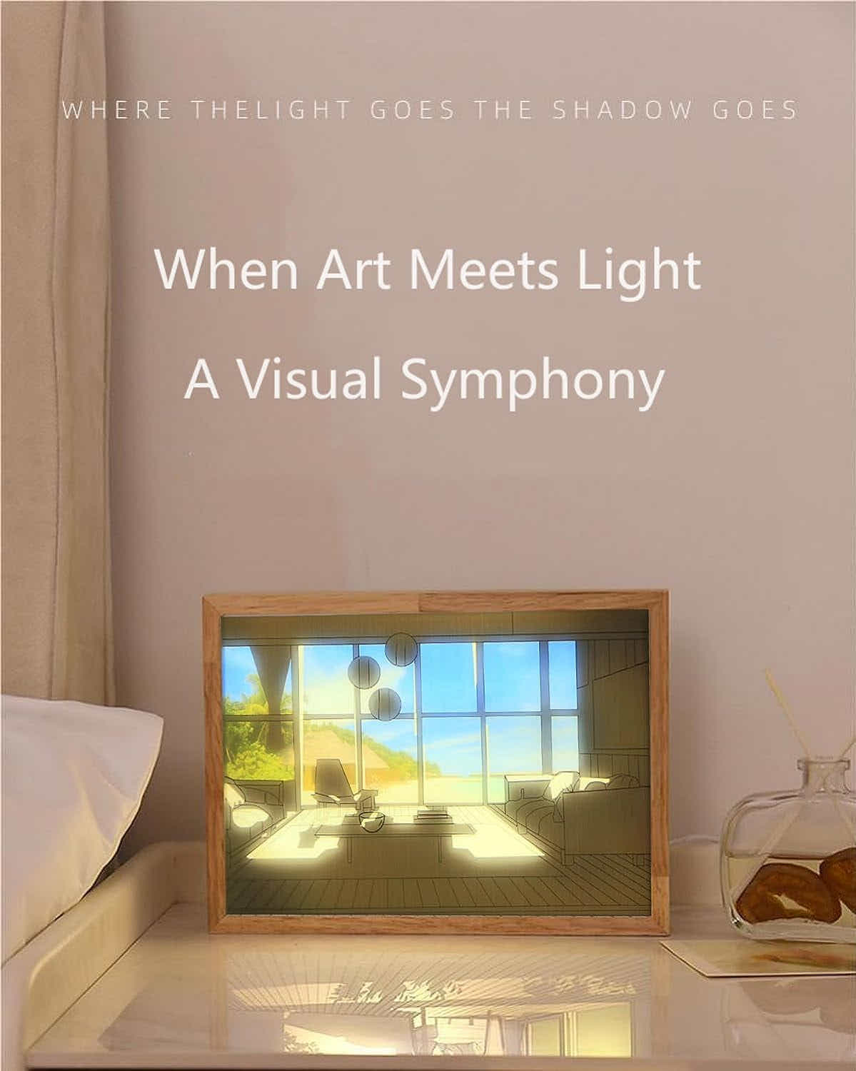 DS BS Lighting Painting Decoration 3 Colors-Seaside
