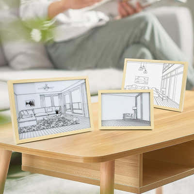 DS BS Lighting Painting Decoration 3 Colors-Seaside