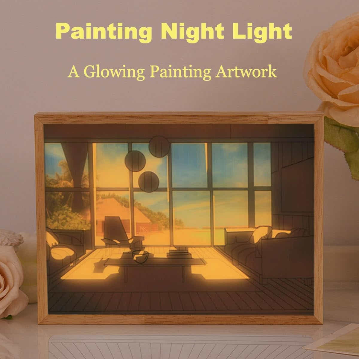 DS BS Lighting Painting Decoration 3 Colors-Seaside