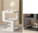DS BS Modern Creative Design Bedside Table-Cream