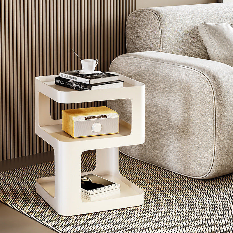 DS BS Modern Creative Design Bedside Table-Cream