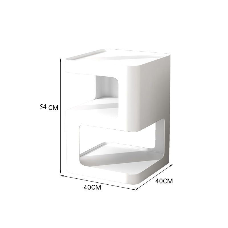 DS BS Modern Creative Design Bedside Table-Cream