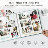 DS BS Self Adhesive Linen Photo Album With Window Pocket - 80Pages