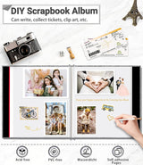 DS BS Self Adhesive Linen Photo Album - 80Pages
