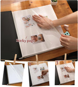 DS BS Self Adhesive Linen Photo Album - 80Pages