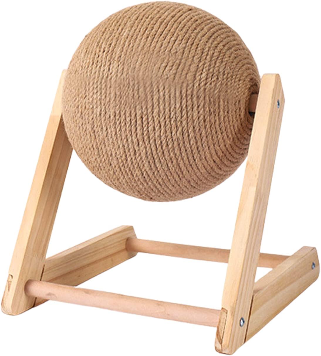 DS BS Scratch and Rotate Ball Cat Scratcher Toy
