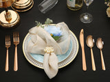 DS BS 20 Pcs Stainless Steel Flatware Set Tableware Set-Rose Glod