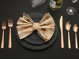 DS BS 20 Pcs Stainless Steel Flatware Set Tableware Set-Rose Glod