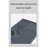 DS BS Silicone Pet Dog Licking Pad with Suction Cups