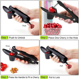 DS BS Multi-Function Fruit Pit Remover Cherry Pitter Tool