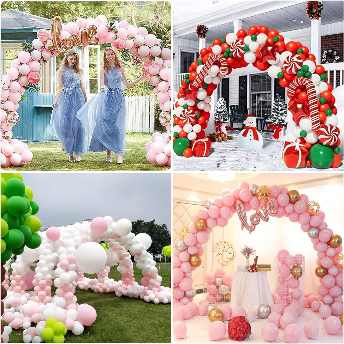 DS BS Balloon Ground Arch Holder Stand with Base Set