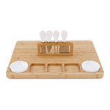 DS BS Bamboo Cheese Board and Knife Set