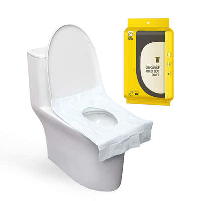 DS BS 50 Pieces Travel Disposable Toilet Seat Cover