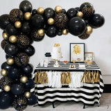 DS BS 137Pcs Balloon Garland Kit-Black and Gold