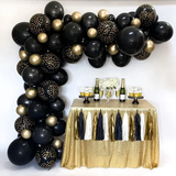 DS BS 137Pcs Balloon Garland Kit-Black and Gold
