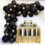 DS BS 137Pcs Balloon Garland Kit-Black and Gold
