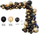 DS BS 137Pcs Balloon Garland Kit-Black and Gold