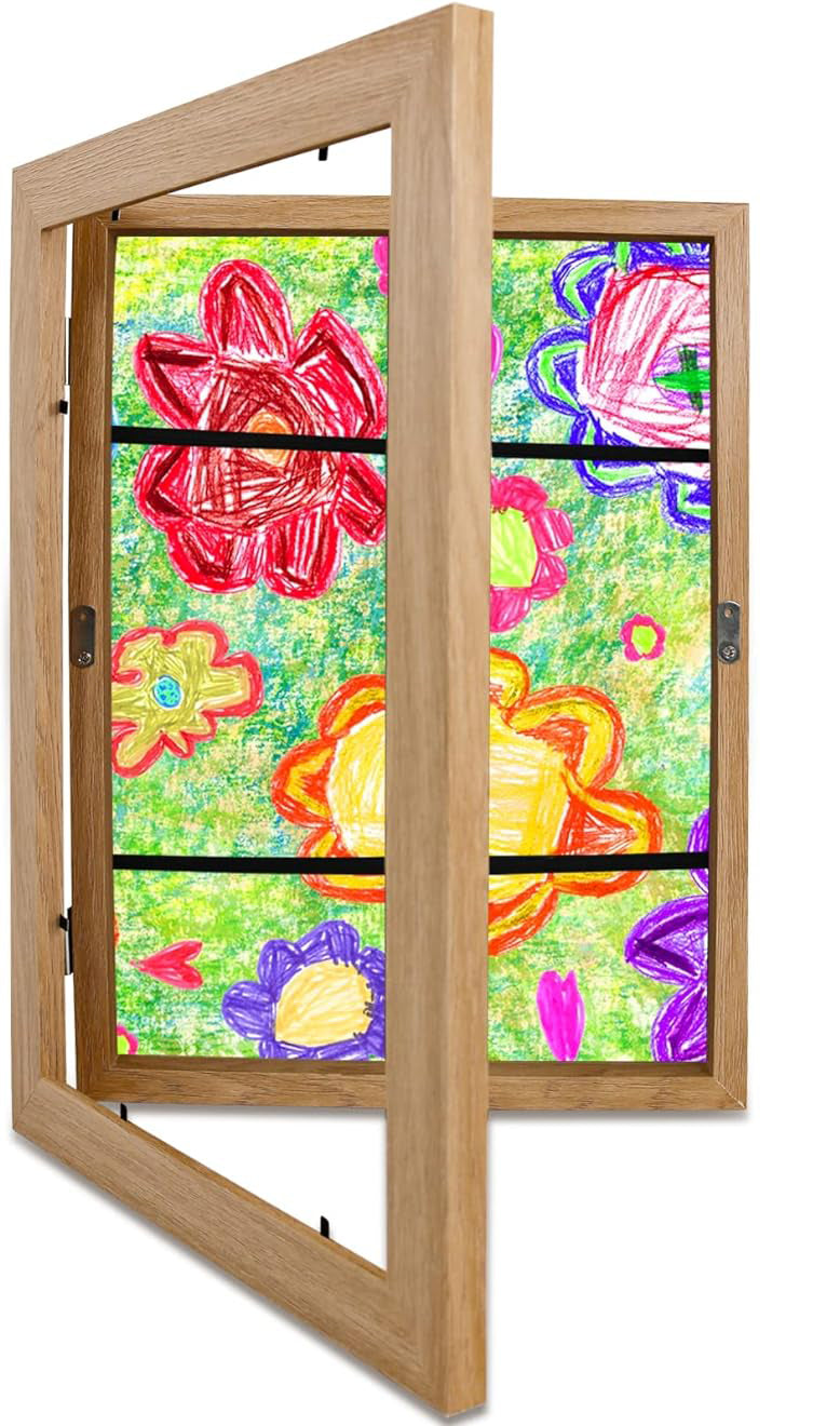 DS BS Kids Artwork Picture Frame 34x25CM-Wood