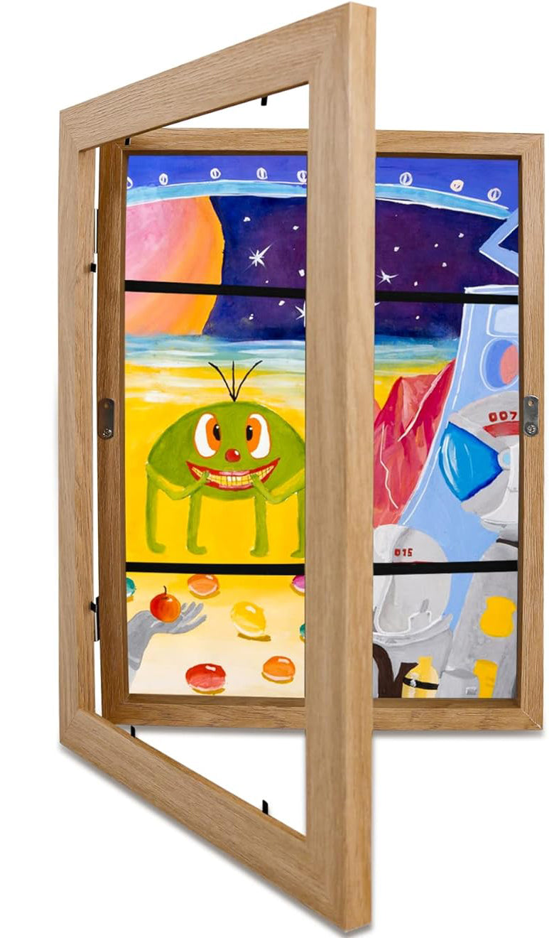 DS BS Kids Artwork Picture Frame 34x25CM-Wood