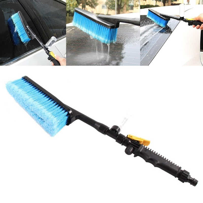 DS BS  Car Washing Brush with Hose Attachment and Soap Dispenser