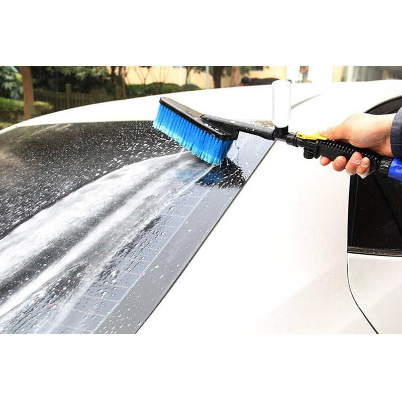 DS BS  Car Washing Brush with Hose Attachment and Soap Dispenser