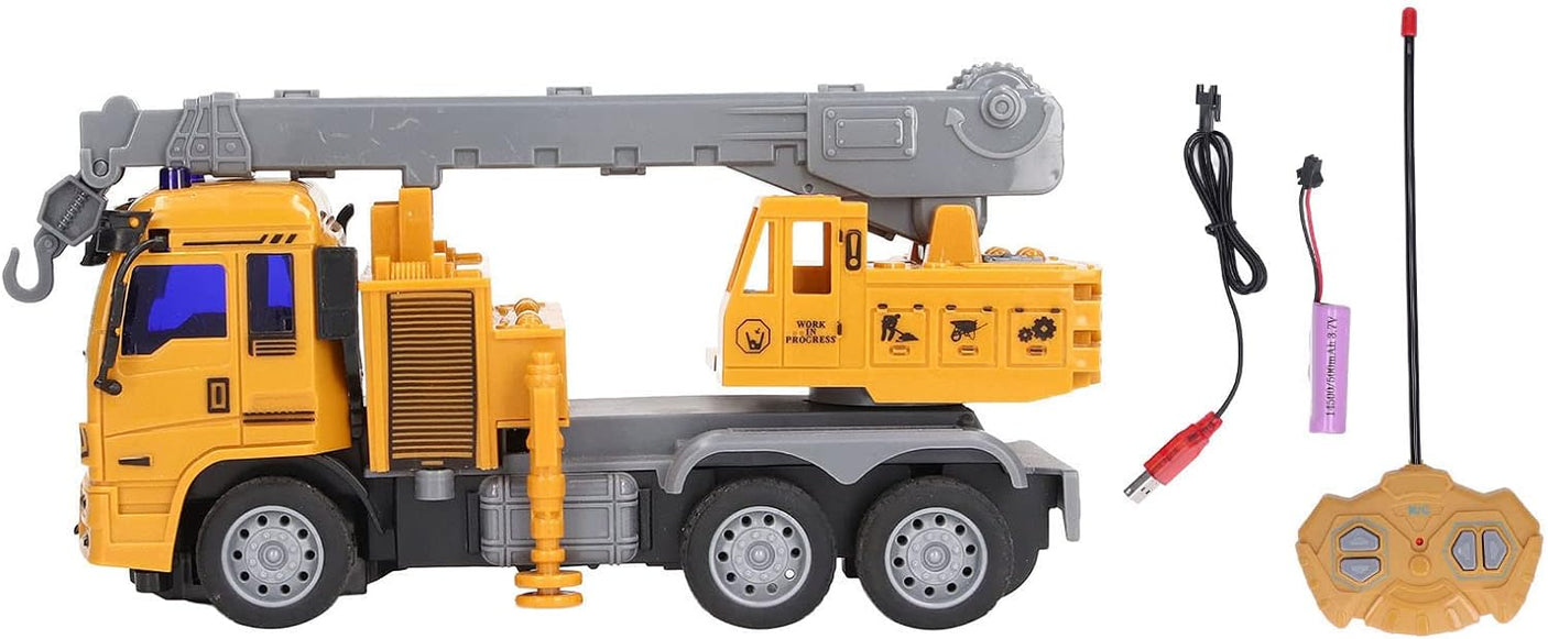 DS BS RC 4-Channel Crane Truck Toy