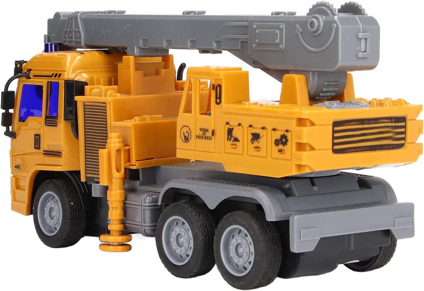 DS BS RC 4-Channel Crane Truck Toy
