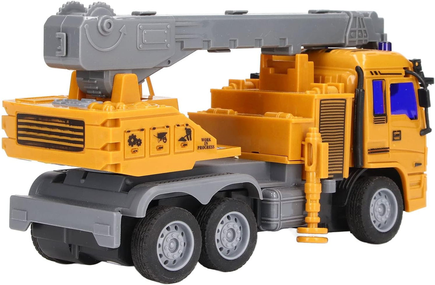 DS BS RC 4-Channel Crane Truck Toy
