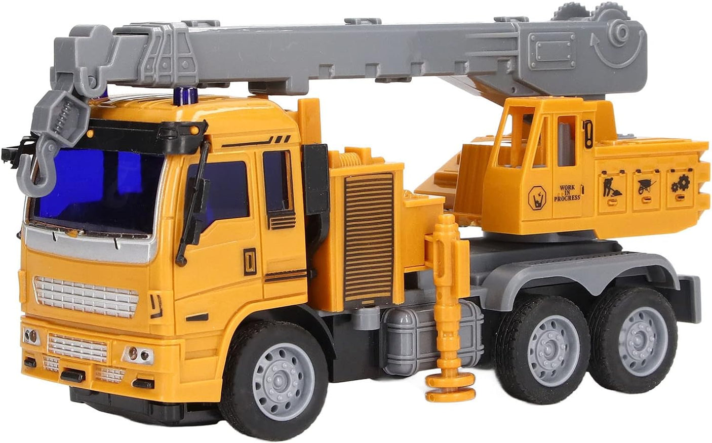 DS BS RC 4-Channel Crane Truck Toy