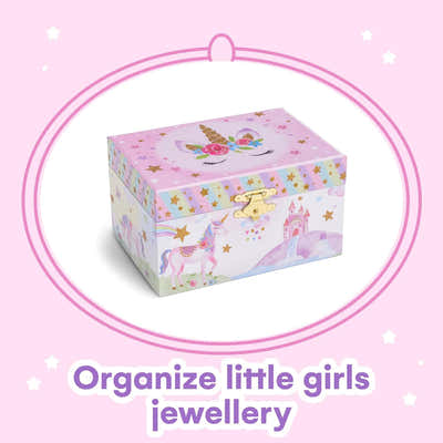 DS BS Jewelkeeper Girl's Musical Jewelry Storage Box