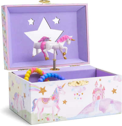 DS BS Jewelkeeper Girl's Musical Jewelry Storage Box