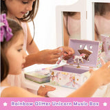 DS BS Jewelkeeper Girl's Musical Jewelry Storage Box
