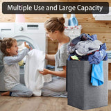 DS BS 100L Collapsible Laundry Hamper with Handles