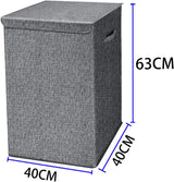 DS BS 100L Collapsible Laundry Hamper with Handles