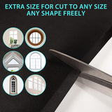 DS BS Window Curtain Shade 100% Black Out 150×400CM