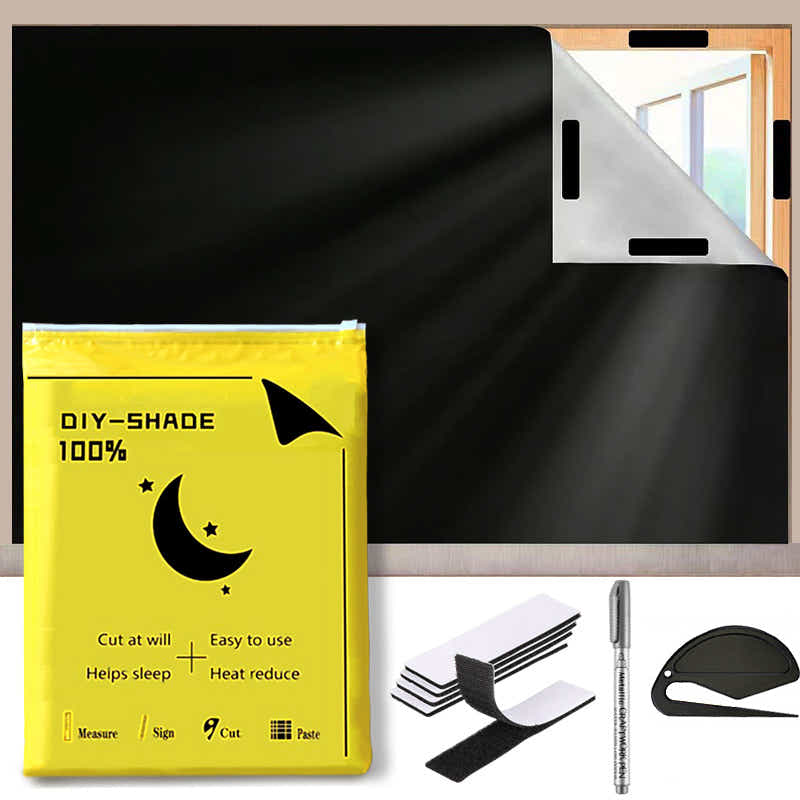 DS BS Window Curtain Shade 100% Black Out 150×400CM