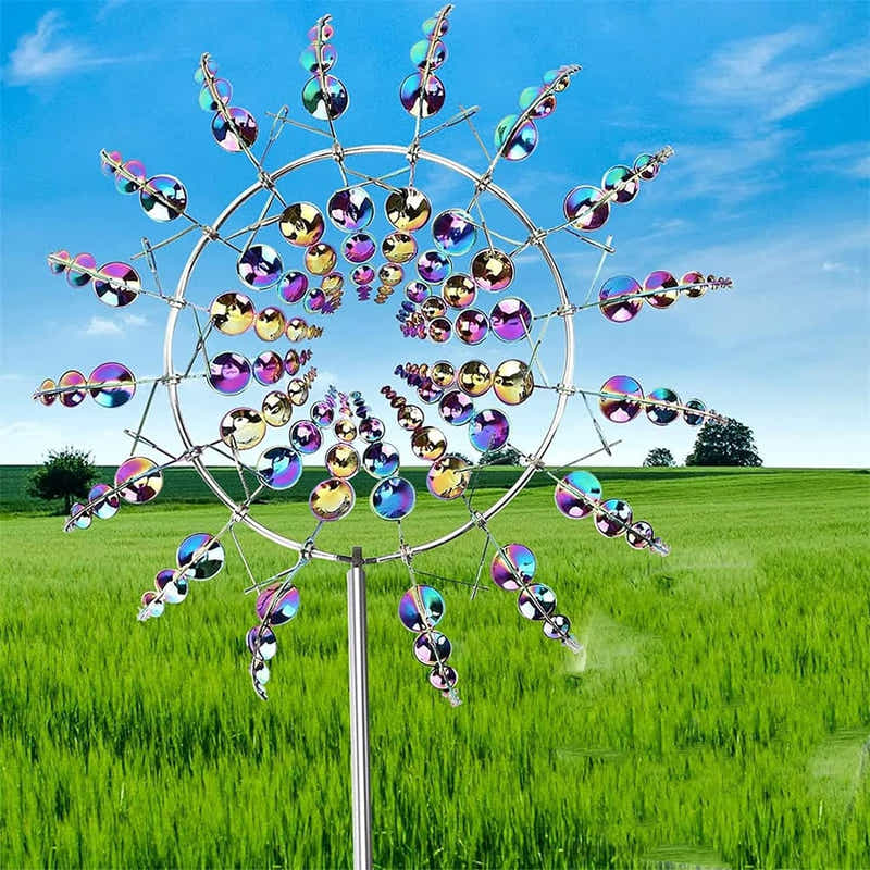 DS BS 3D Magical Metal Wind Spinners