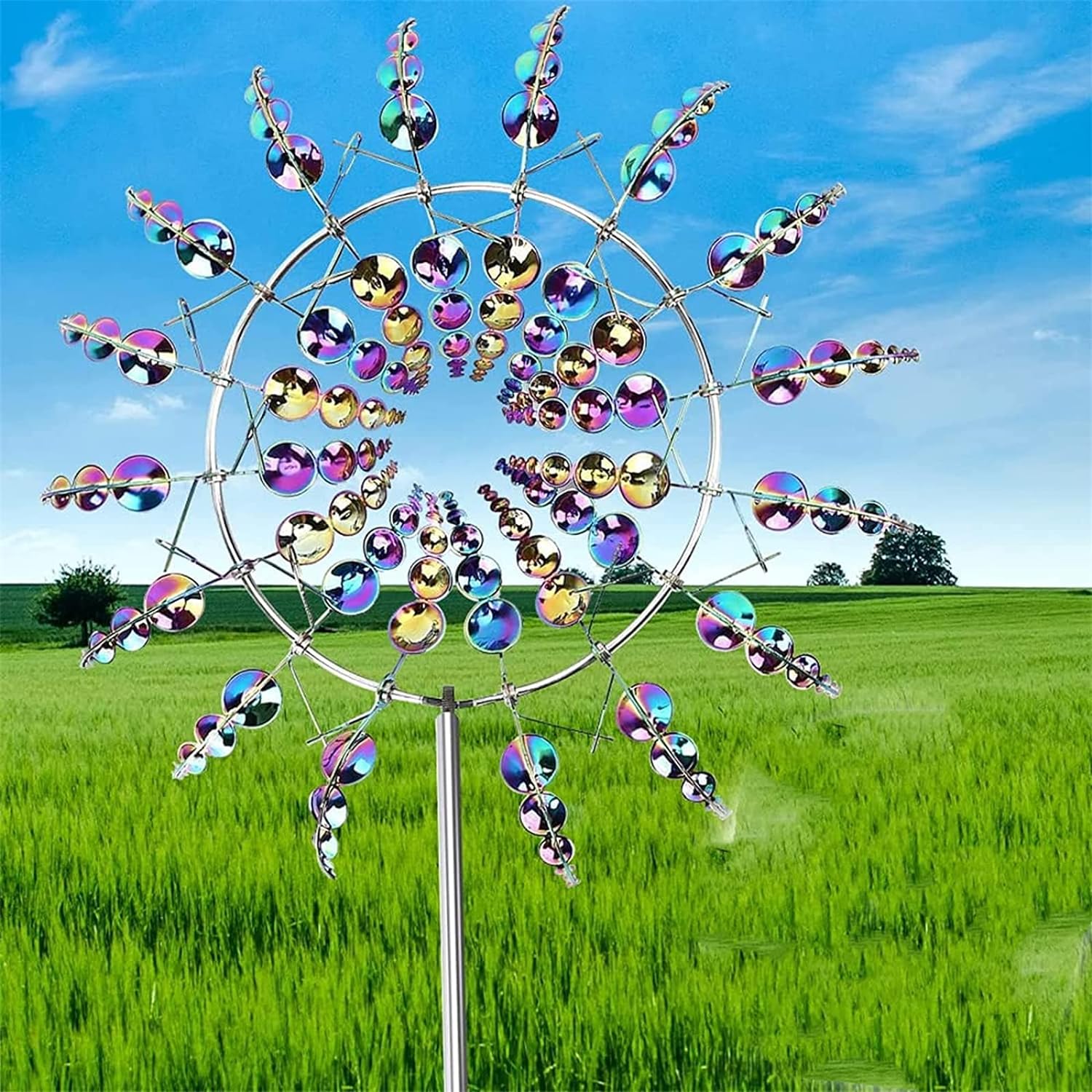 DS BS 3D Magical Metal Wind Spinners