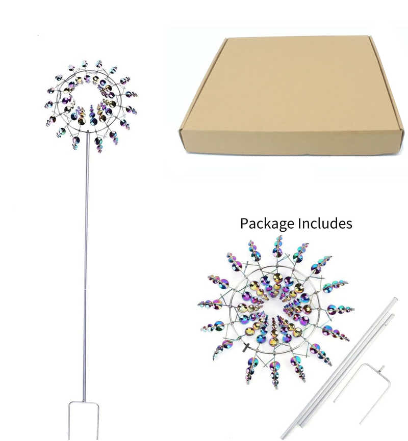 DS BS 3D Magical Metal Wind Spinners