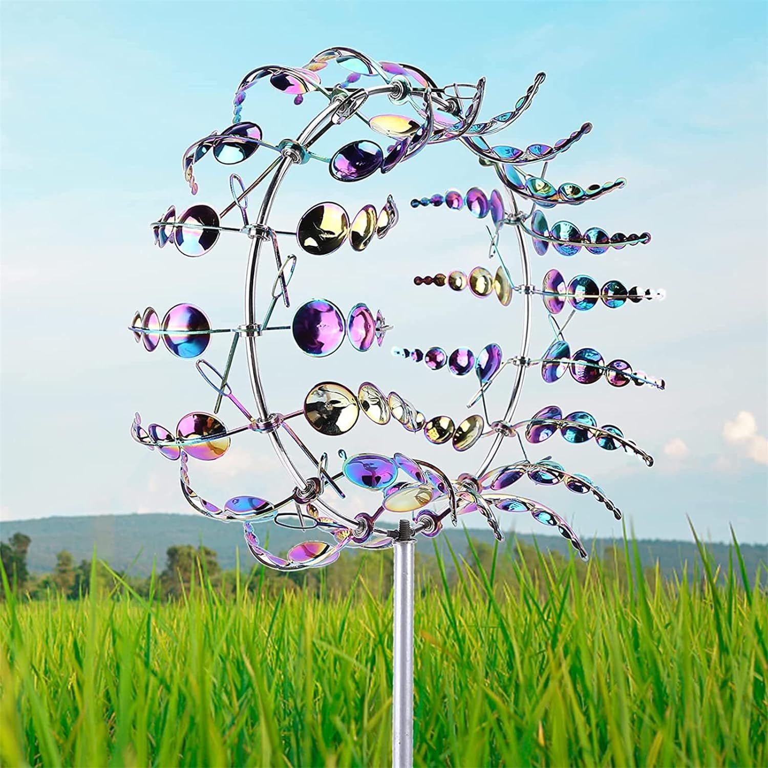DS BS 3D Magical Metal Wind Spinners