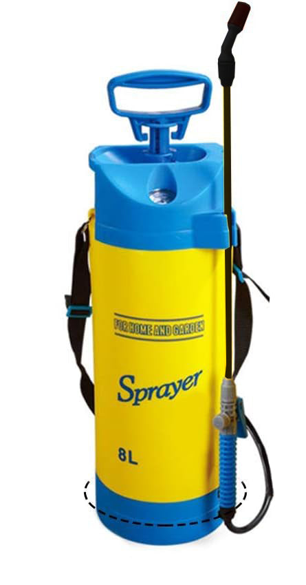 DS BS Garden Pressure Sprayer 8L