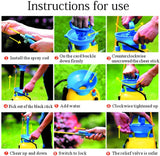 DS BS Garden Pressure Sprayer 8L