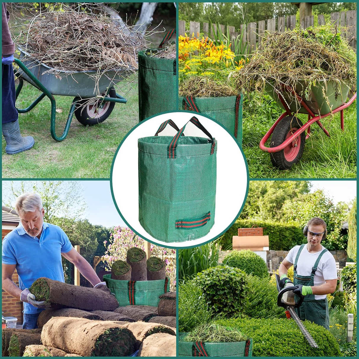 DS BS 300L Garden Bags Garden Sacks - 2Pack