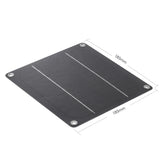 DS BS 5W Solar Fan for Greenhouse,Chicken House, Doghouse,Shed