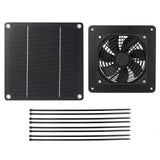 DS BS 5W Solar Fan for Greenhouse,Chicken House, Doghouse,Shed