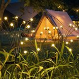 DS BS 2 Pack 10 LED Solar Powered Firefly Lights