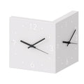 DS BS Two-Faced Corner Wall Clock