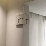 DS BS Two-Faced Corner Wall Clock